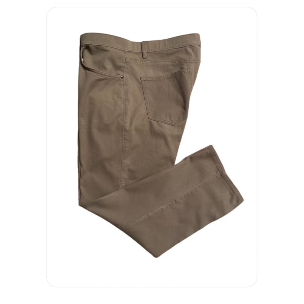 ROWM 38" x 30" measures 28.5" L Brown pants 5 pockets‎ Khakis